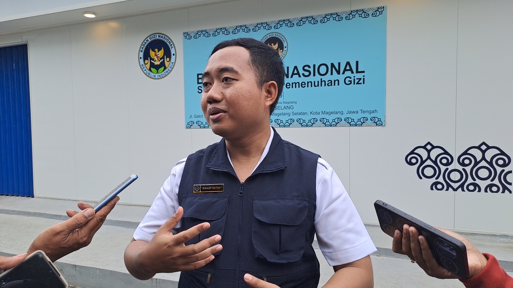Kepala Satuan Pelayanan Pemenuhan Gizi SPPG Kota Magelang Rauuf Oktavian Nur