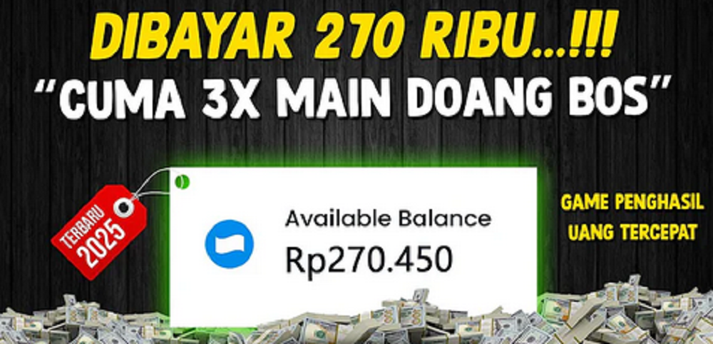 Yang Mau Kaya Tanpa Bantuan Tuyul Atau Babi Ngepet! Yuk, Gunakan Aplikasi Game Penghasil Uang Tercepat 2025 Ini!