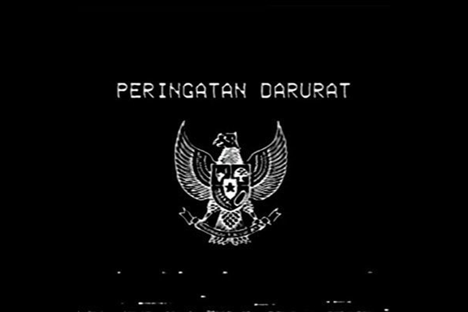 Logo Garuda Hitam, simbol protes warganet terhadap pemerintahan.