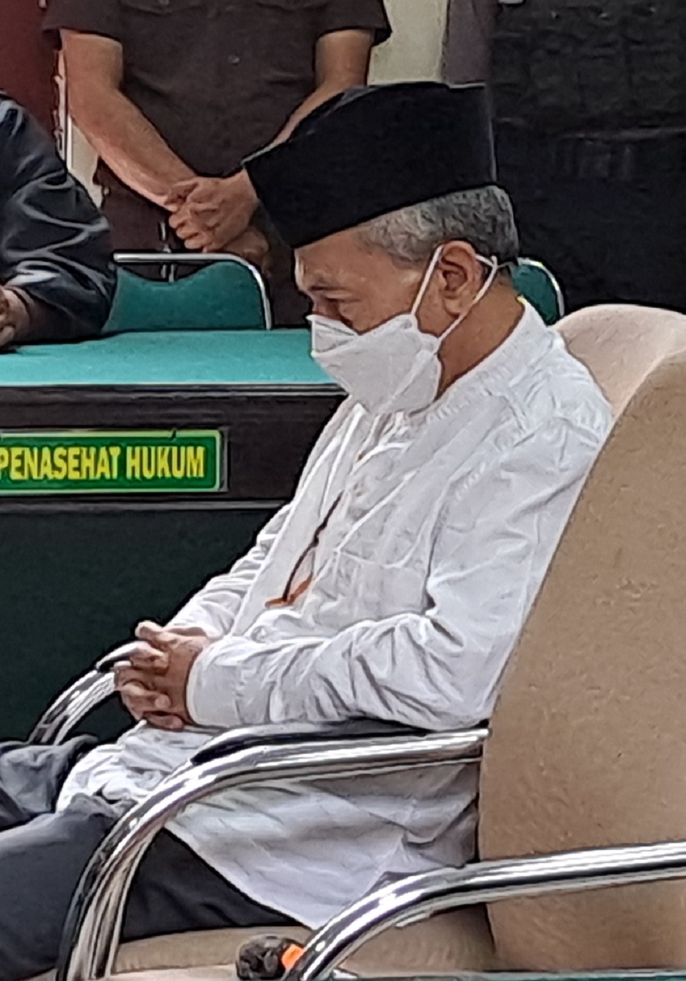 Terdakwa Kasus Kekerasan Seksual Ahmad Labib