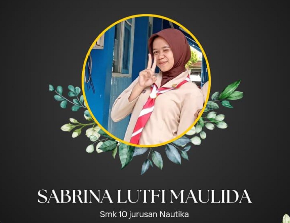 Korban Sabrina Lutfi Maulida&nbsp;semasa masih hidup.  &nbsp;