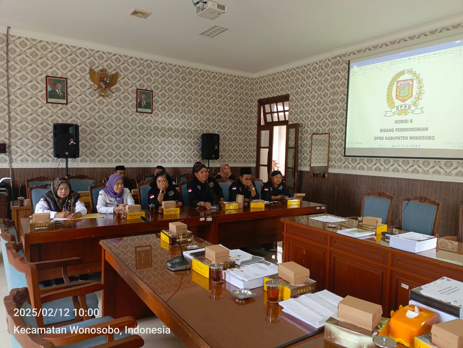 Kelompok Sadar Wisata Wonosobo meminta Komisi B DPRD Wonosobo mendukung anggaran pengembangan wisata, Rabu (12/2/2025).