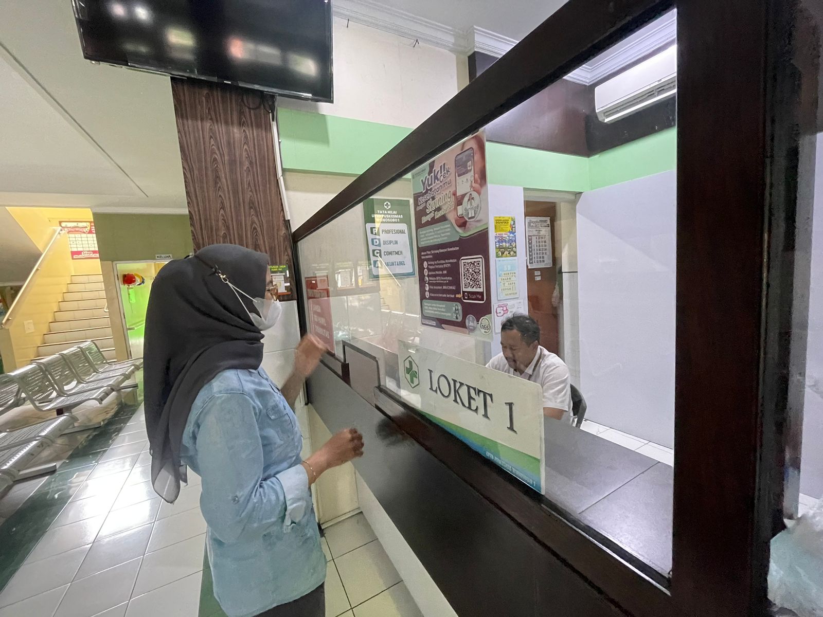 Puskesmas Wonosobo 1 siap melayani cek kesehatan gratis yang menjadi program pemerintah.&nbsp;