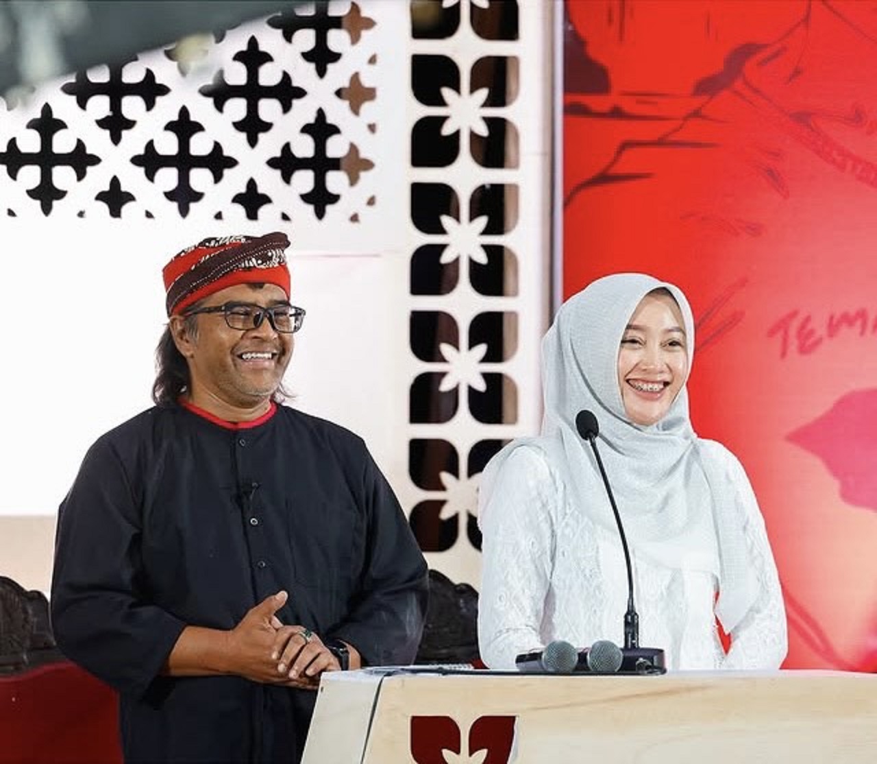 Agus Setyawan dan Nadia Muna bakal memimpin Kabupaten Temanggung hingga 2030.