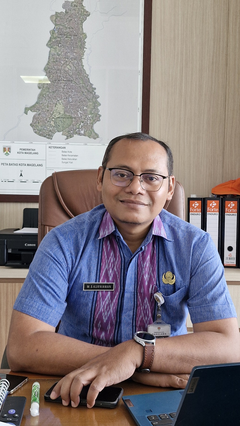 Kepala DPUPR Kota Magelang MS Kurniawan
