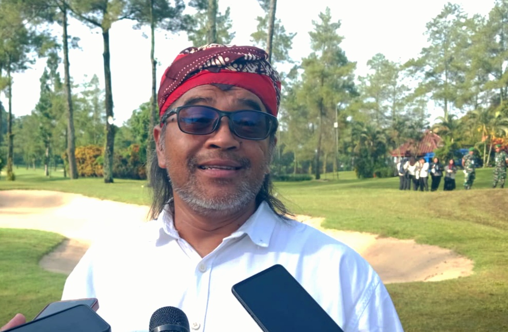 Bupati Temanggung Agus Setyawan ketika ditemui di retret Akmil Magelang.