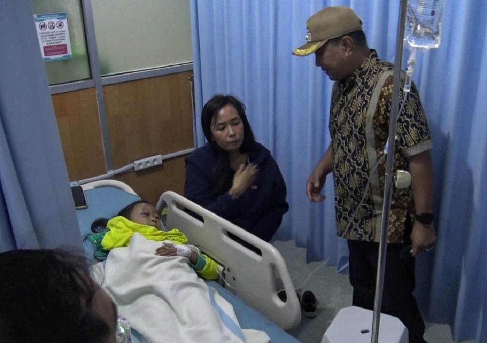 Korban anak TK masih dirawat di RS Permata Medika Ngaliyan, Semarang.