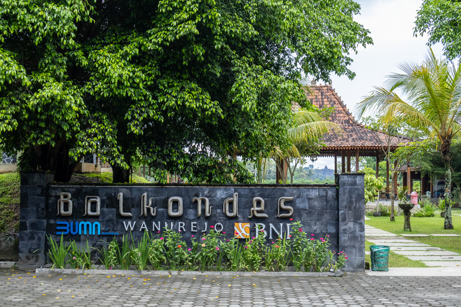Balkondes Wanurejo, salah satu balkondes tedekat dari Candi Borobudur.