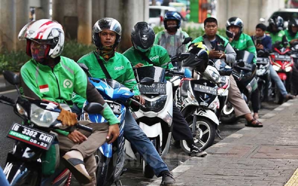 Di Hari Raya Idul Fitri,  para driver ojek online  bakal mendapatkan Tunjangan Hari Raya dalam bentuk Bonus Hari Raya (BHR).