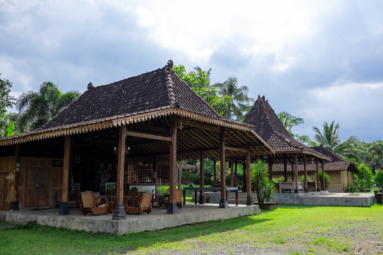 Balkondes Kebonsari Borobudur, salah satu balkondes yang paling awal dibangun.