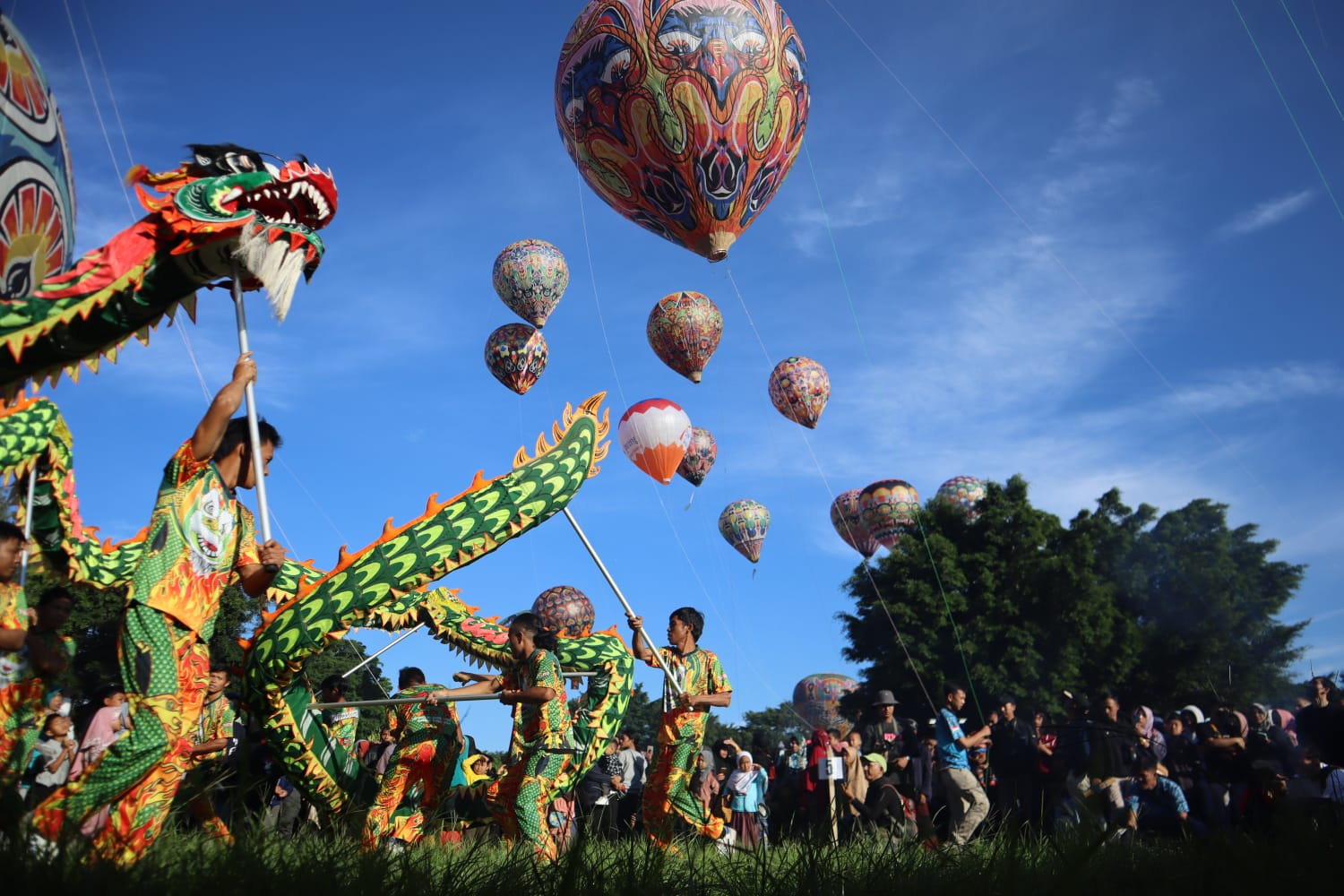 Festival Mudik 2025 di Kabupaten Wonosobo bakal dimeriahkan dengan atraksi balon udara.