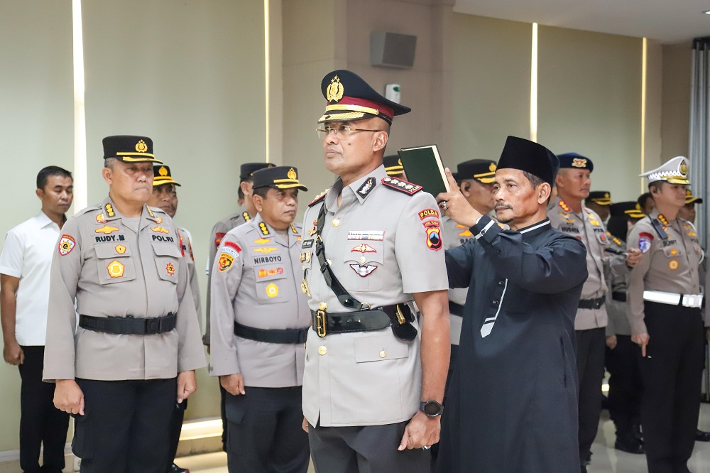 Kombes Pol Latif Usman resmi menjabat Wakapolda Jateng, Selasa (18/3/2025).