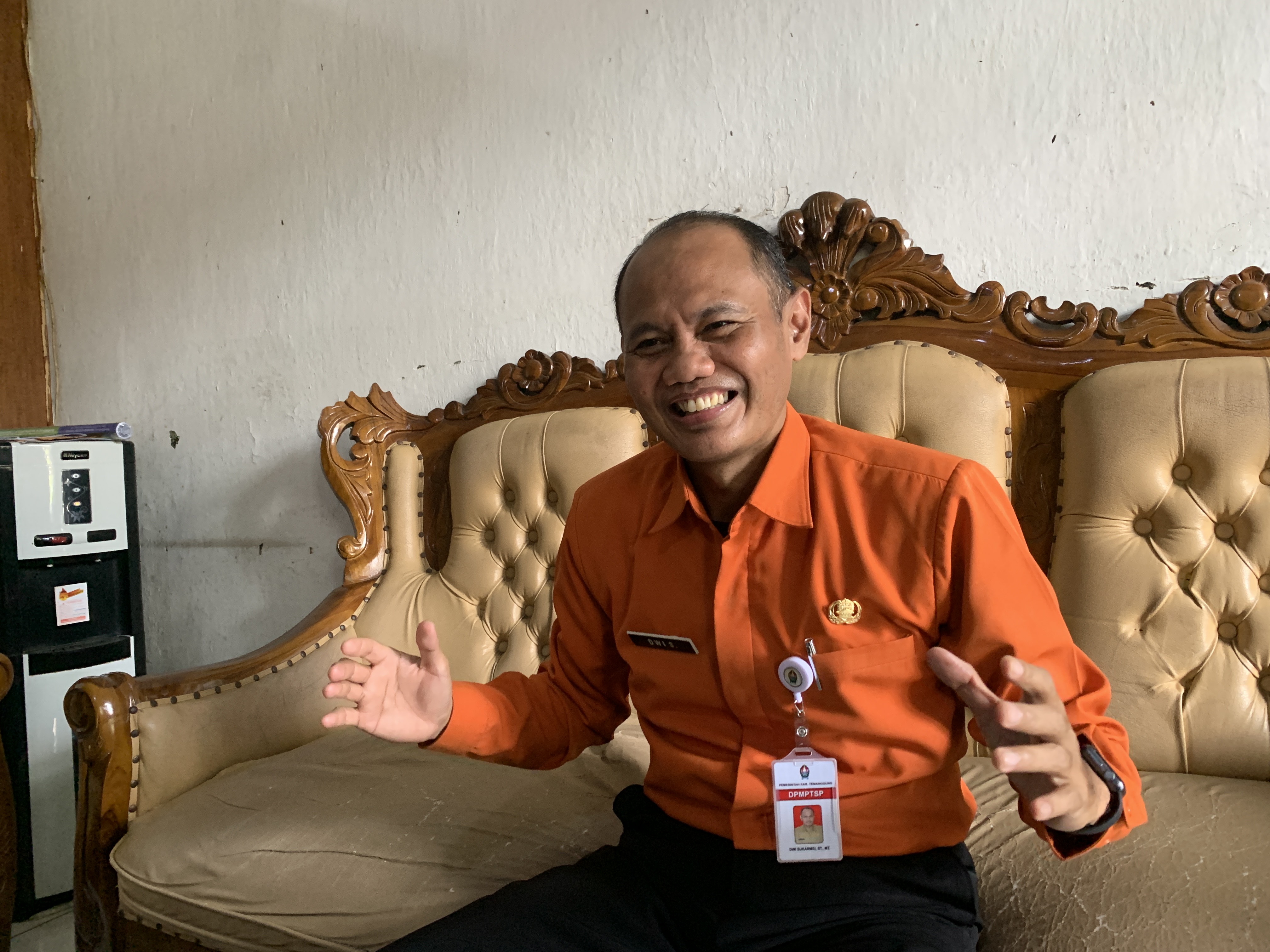 Kepala DPMPTSP Temanggung Dwi Sukarmei.