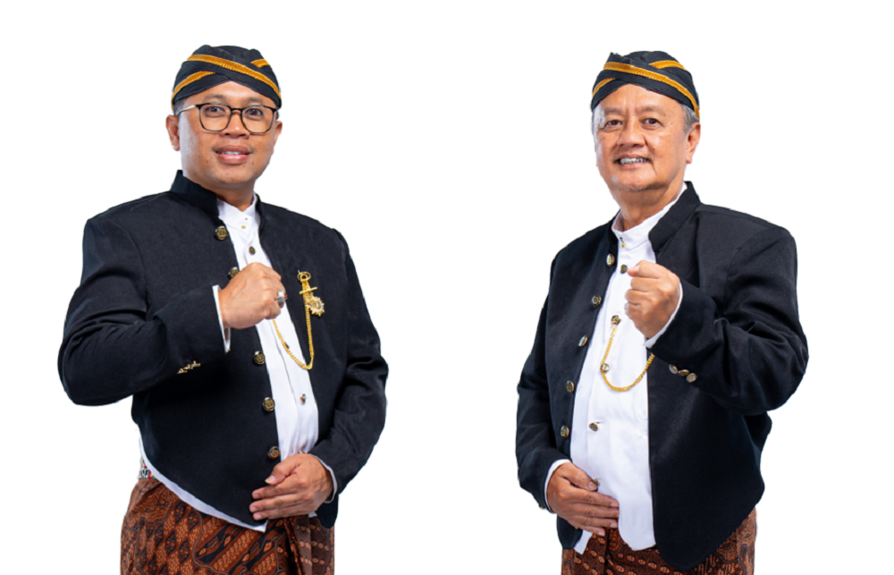 Wali Kota Magelang Damar Prasetyono dan  Wakil Wali Kota Magelang Sri Harso, M.Kes, Sp.S
