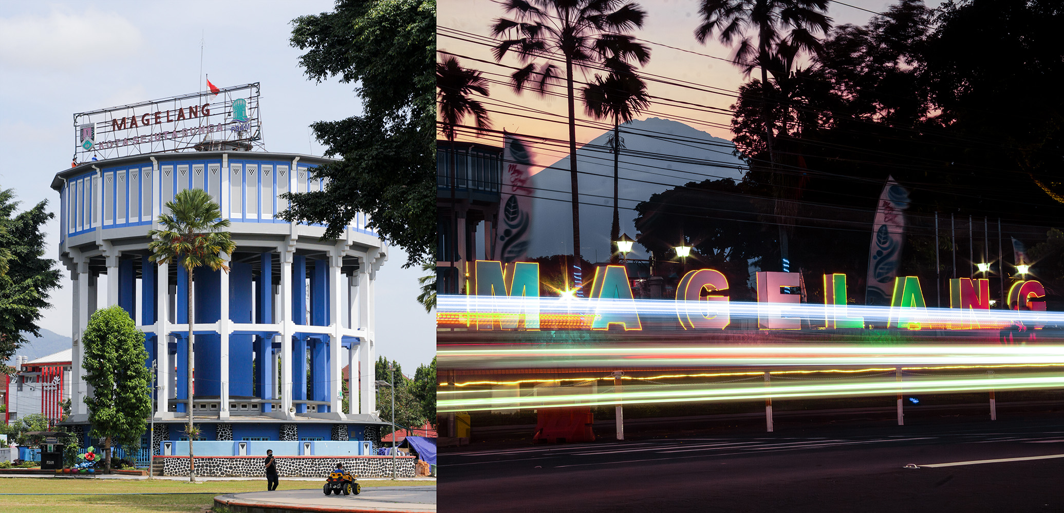 Alun-alun Kota Magelang, sebuah simbol ikonik.