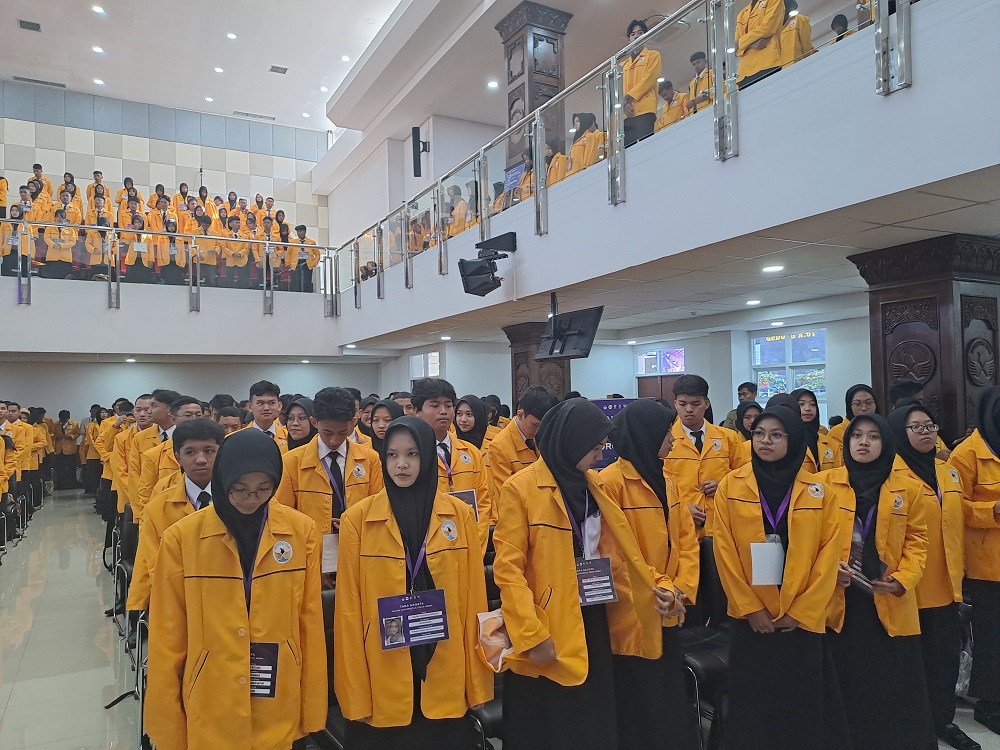 Mahasiswa baru Untidar Magelang tahun lalu.