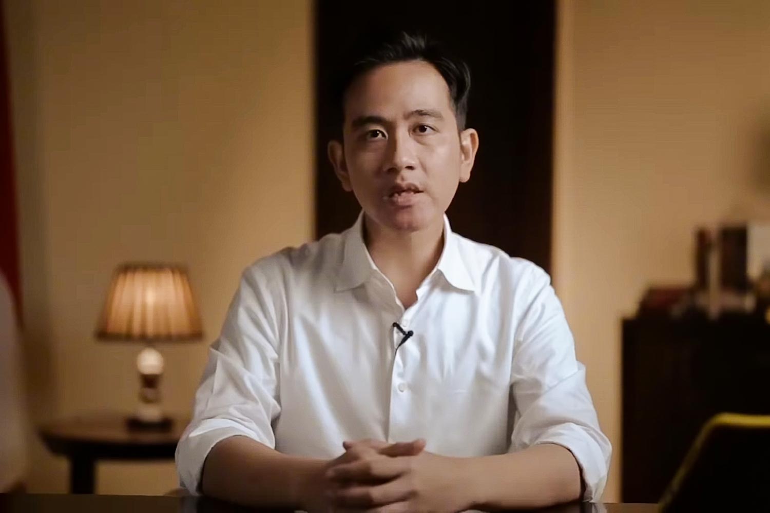 Wapres Gibran Rakabuming Raka dalam video di kanal YouTube pribadinya.