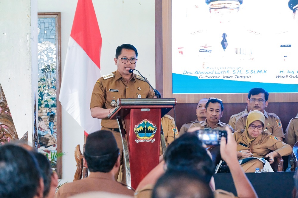Wali Kota Magelang Damar Prasetyono memberikan 15 usulan prioritas saat forum Musyawarah Perencanaan Pembangunan Wilayah (Musrenbangwil) Provinsi Jawa Tengah Tahun 2025