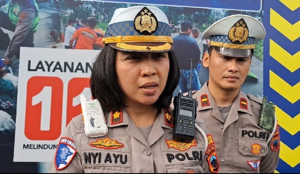 Kasatlantas Polresta Magelang Kompol Nyi Ayu Fitria Facha