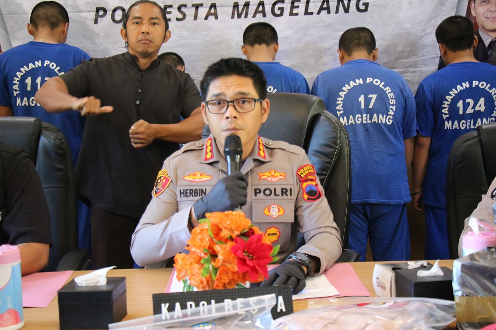 Kapolresta Magelang Kombes Pol Herbin Sianipar