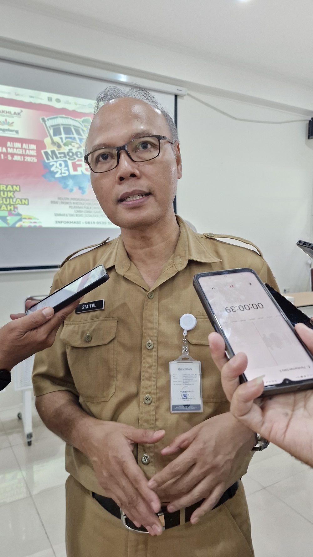 Kepala DPPKUM Kota Magelang Syaifullah