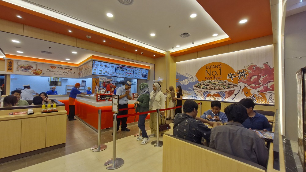 Restoran Yoshinoya yang terkenal dengan beef bowl hadir di Artos Mall Magelang.