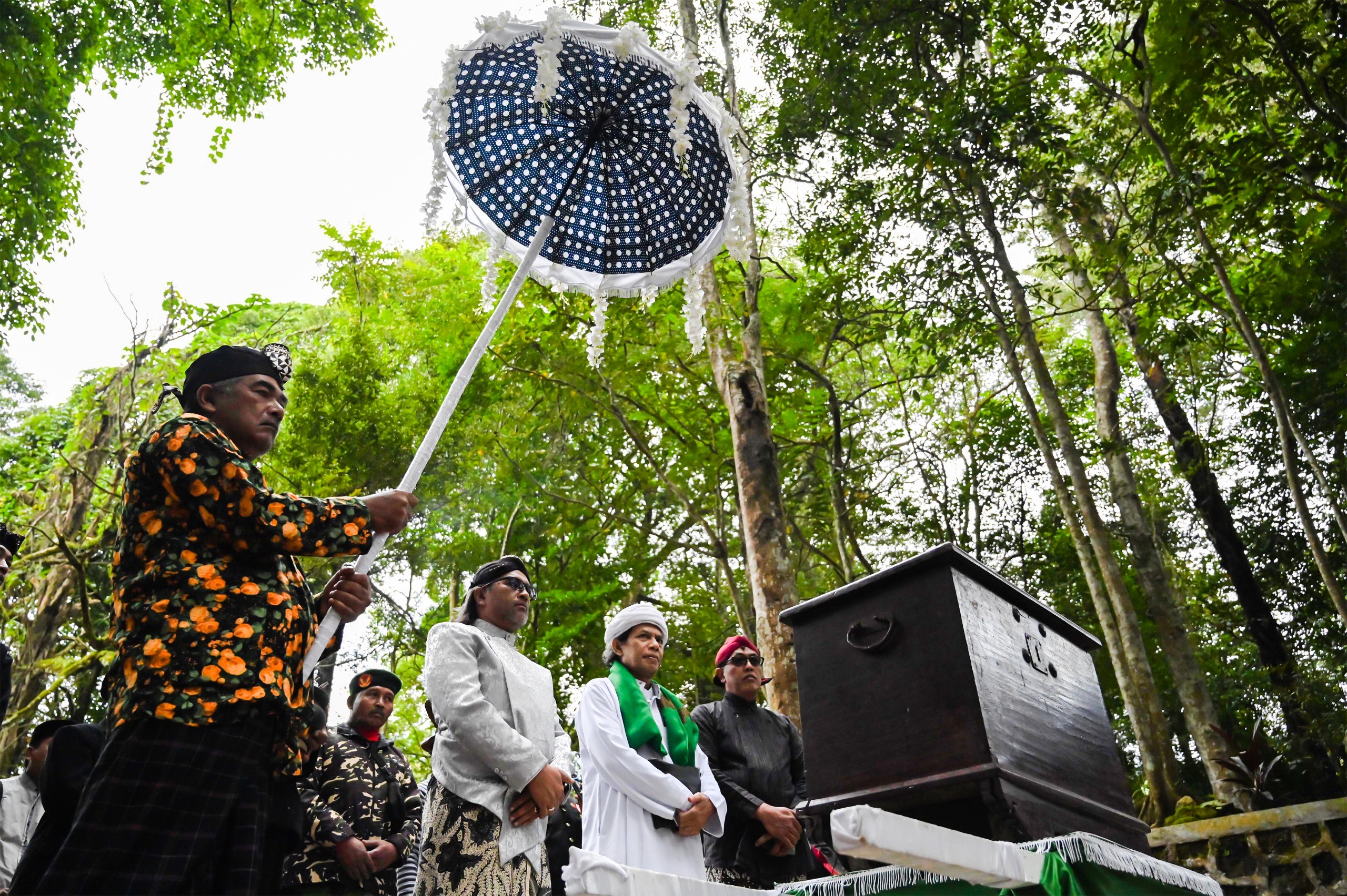RITUAL TAHUNAN : Haul Ki Ageng Makukuhan sekaligus slametan tembakau diadakan warga Desa Wonosari Kecamatan Bulu.