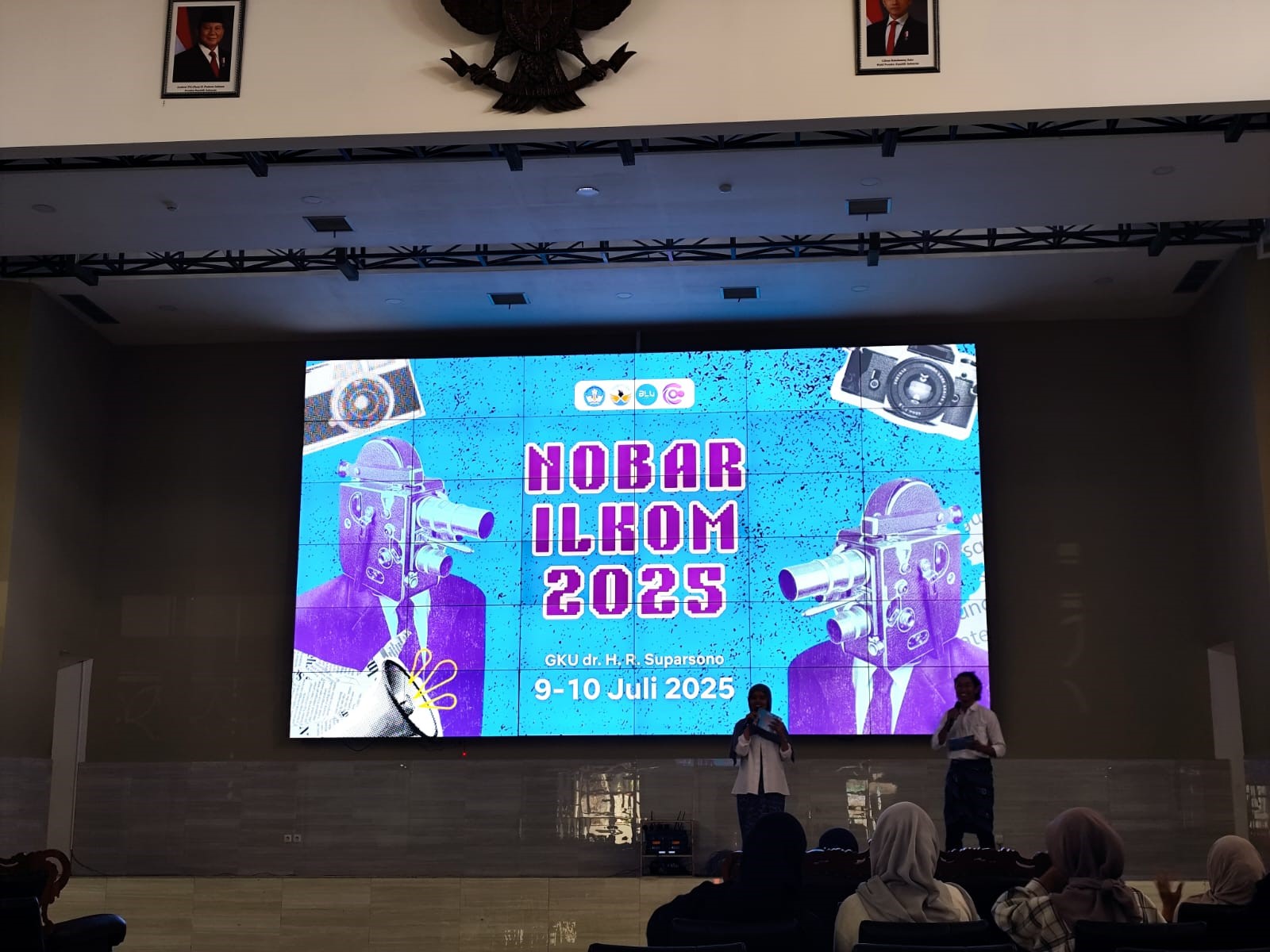 Nobar Ilkom 2025 yang digelar Jurusan Ilmu Komunikasi Fisip Untidar selama dua hari (9-10/7/2025).