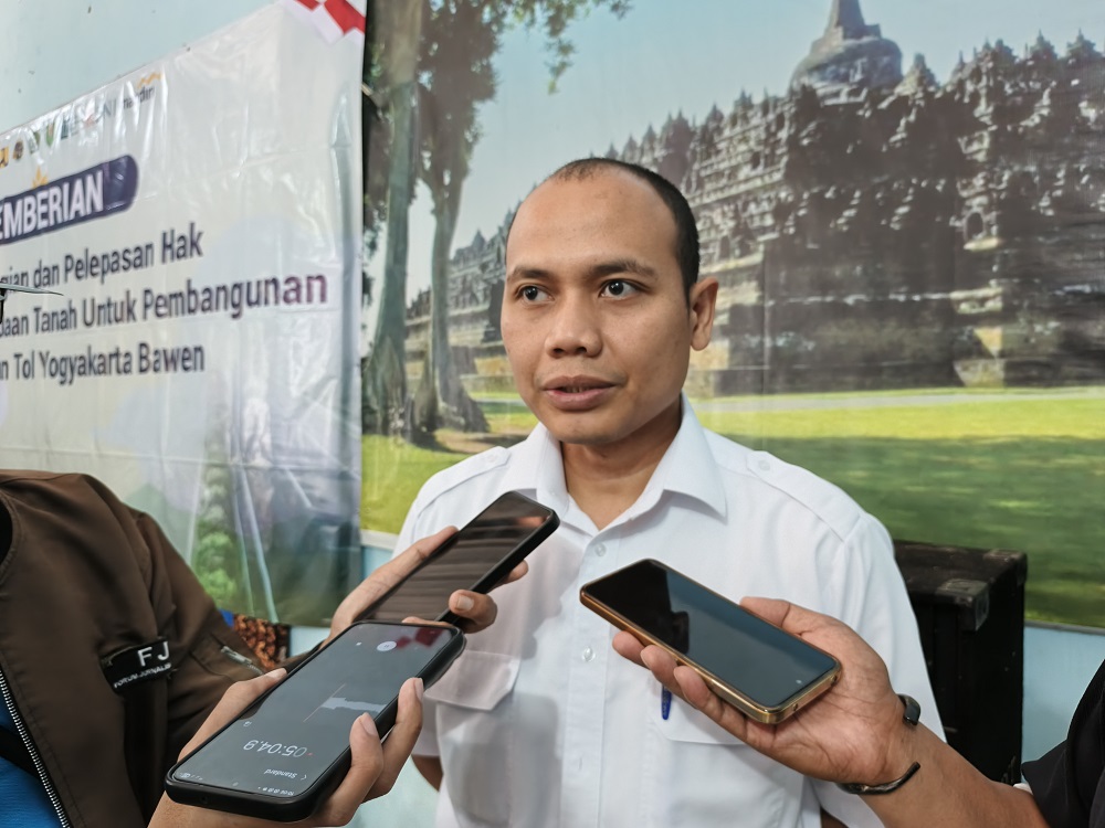 Pejabat Pembuat Komitmen (PPK) Pengadaan Tanah Tol Jogja-Bawen Muhammad Fajri Nukman