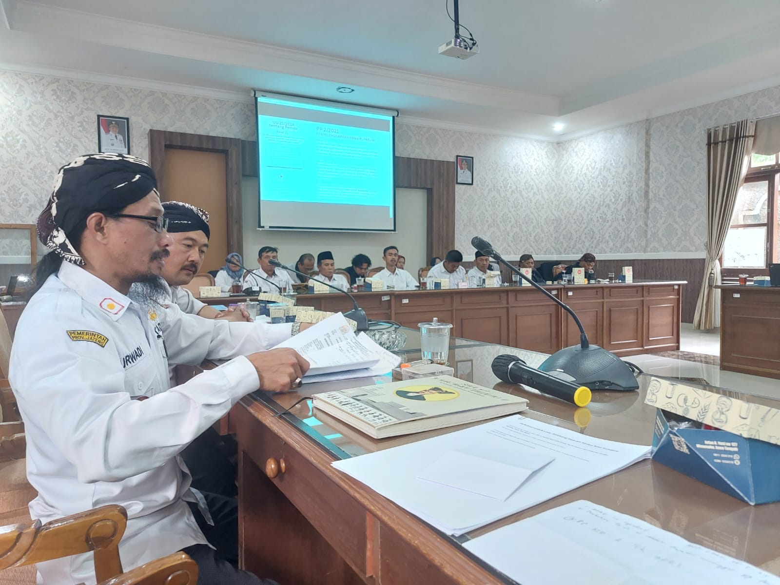 Audiensi perwakilan lima desa dengan Komisi C DPRD Wonosobo, Rabu (16/7/2025).