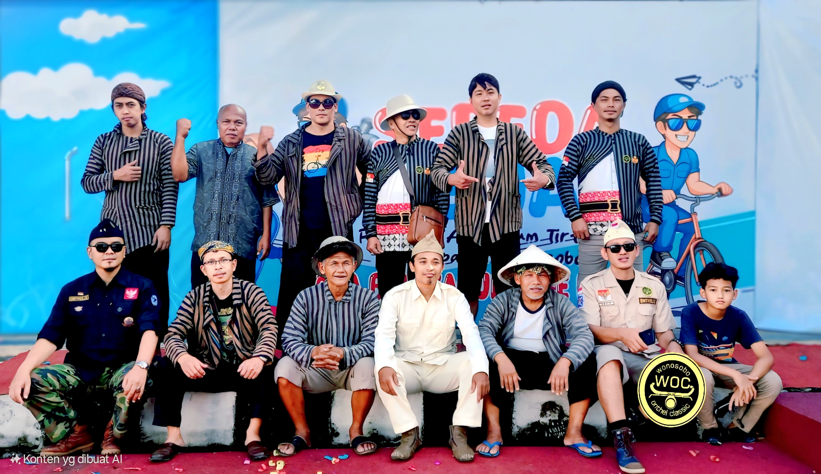 Para penggemarsepeda onthel yang tergabung dalam Komunitas Sepeda Tua (Kosti) Kedu dan Banyumas bakal ngonthel dari Purwokerto menuju Dieng,  mulai Jumat (1/8/2025).