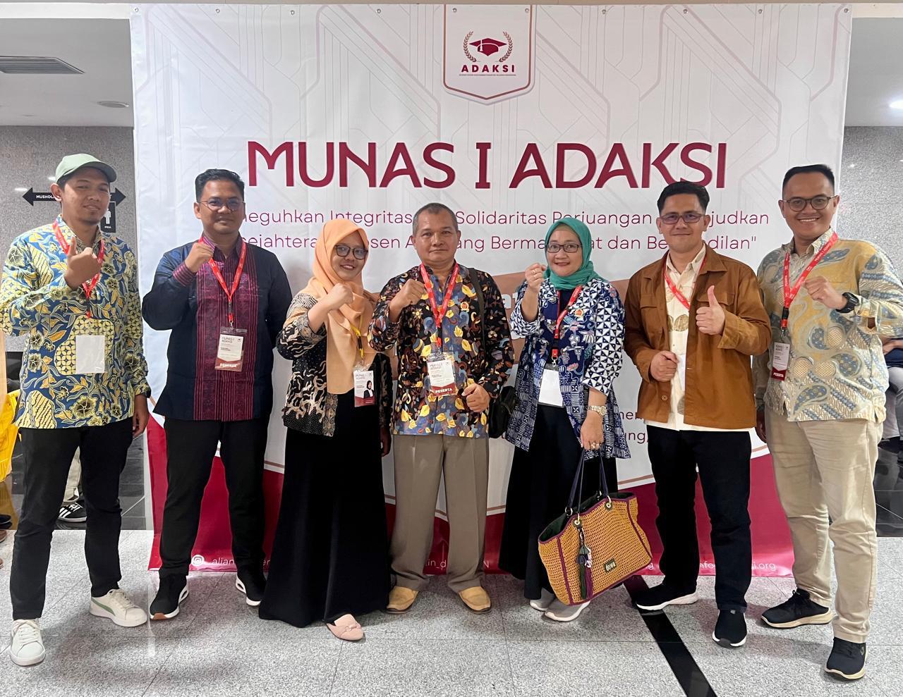 Munas I Aliansi Dosen ASN Kemdiktisaintek Seluruh Indonesia (ADAKSI).