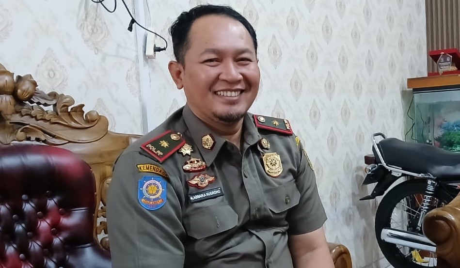 Kepala Satpol PP dan PK Kabupaten Magelang Labbaika Nugroho.