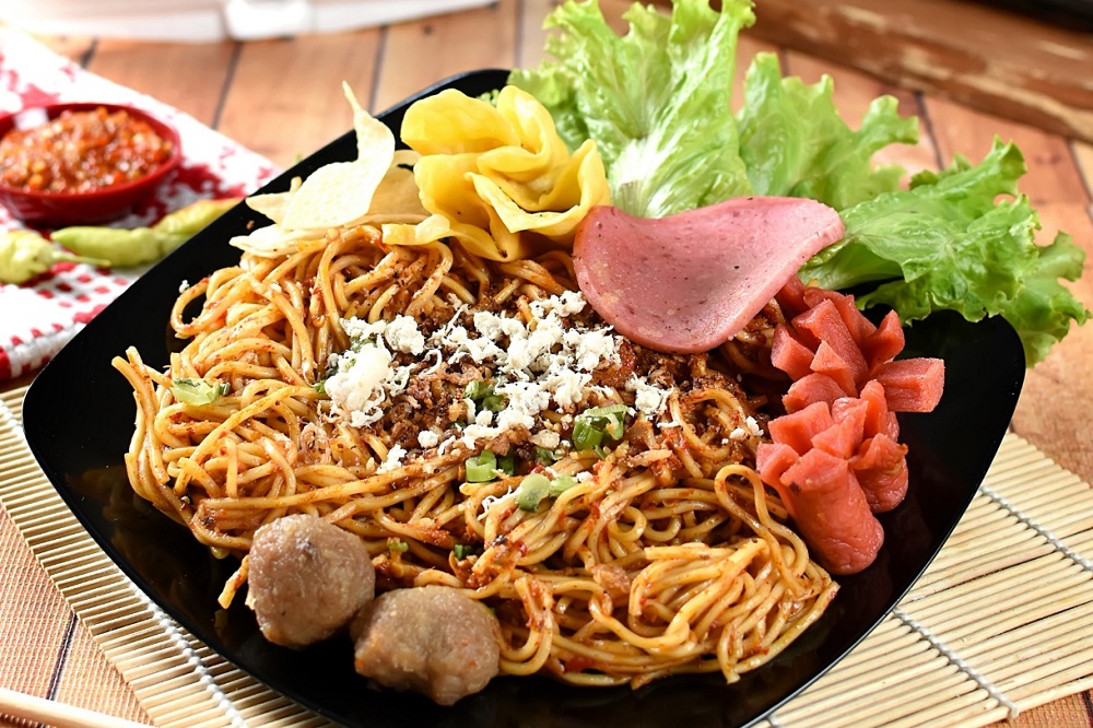 Mie Jebew ini berasal dari Garut, Jawa Barat.