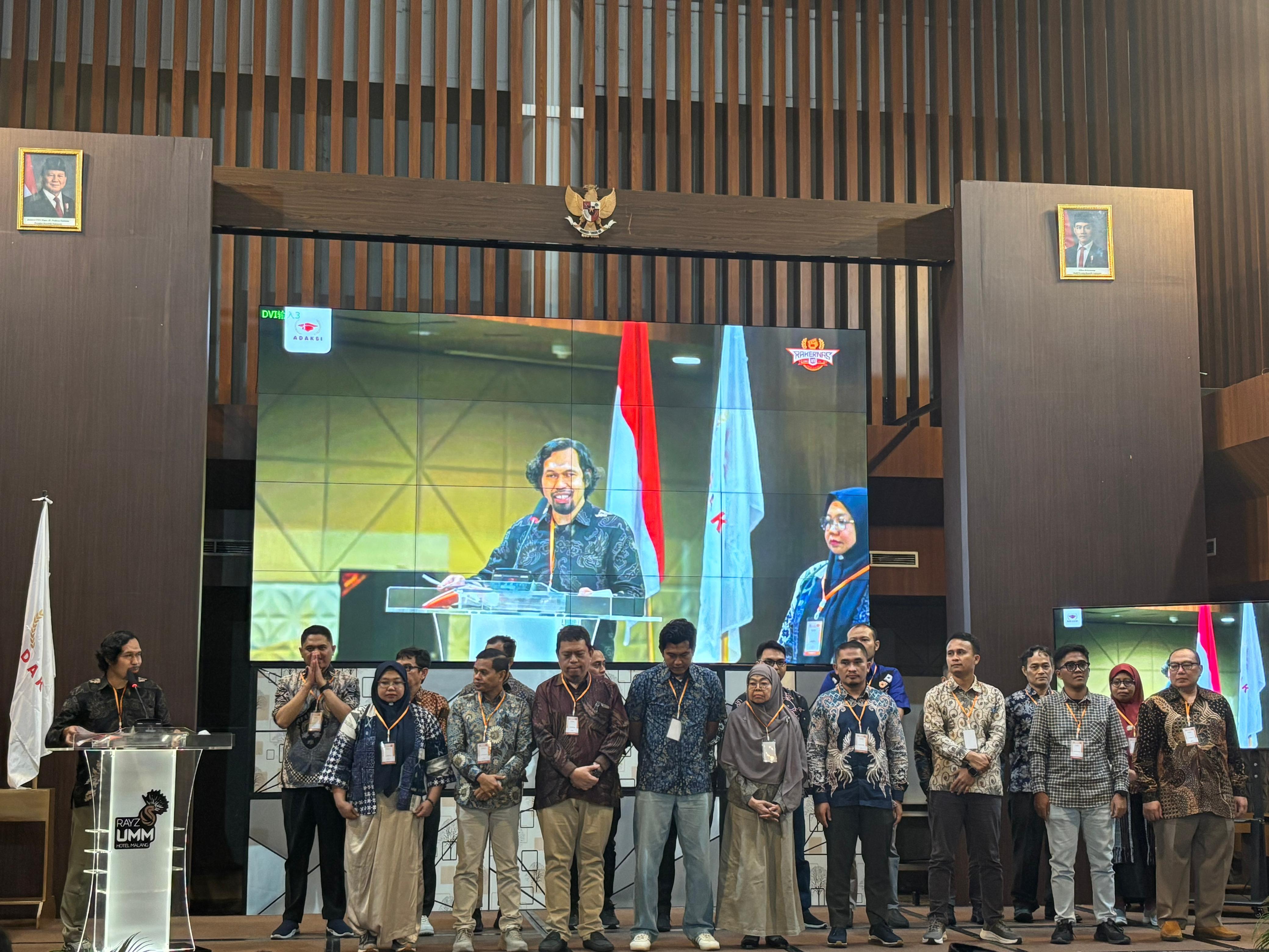 Rakernas 1 ADAKSI di Malang, Jawa Timur  7 Agustus 2925.
