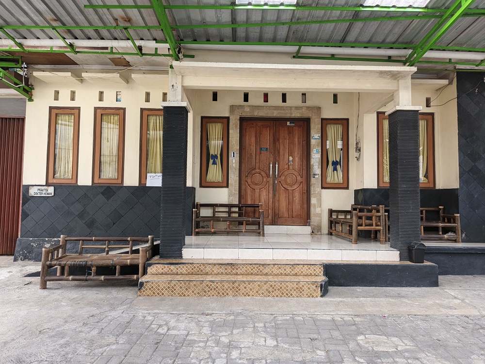 Lokasi klinik milik Dr. YHF di Kota Magelang yang diduga menggunakan produk sekretom yang dianggap ilegal oleh BPOM RI, Rabu (27/8/2025).