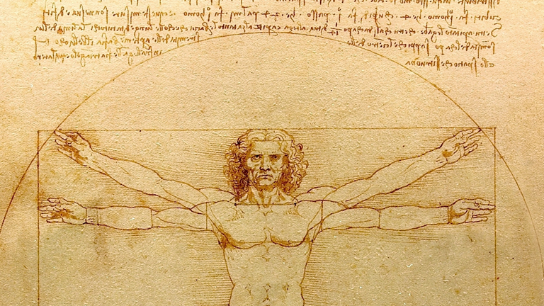 Da Vinci menciptakan ilustrasi untuk &ldquo;De Divina Proportione&rdquo; (Tentang Proporsi Ilahi), sebuah buku tentang matematika yang ditulis oleh Luca Pacioli sekitar tahun 1498
