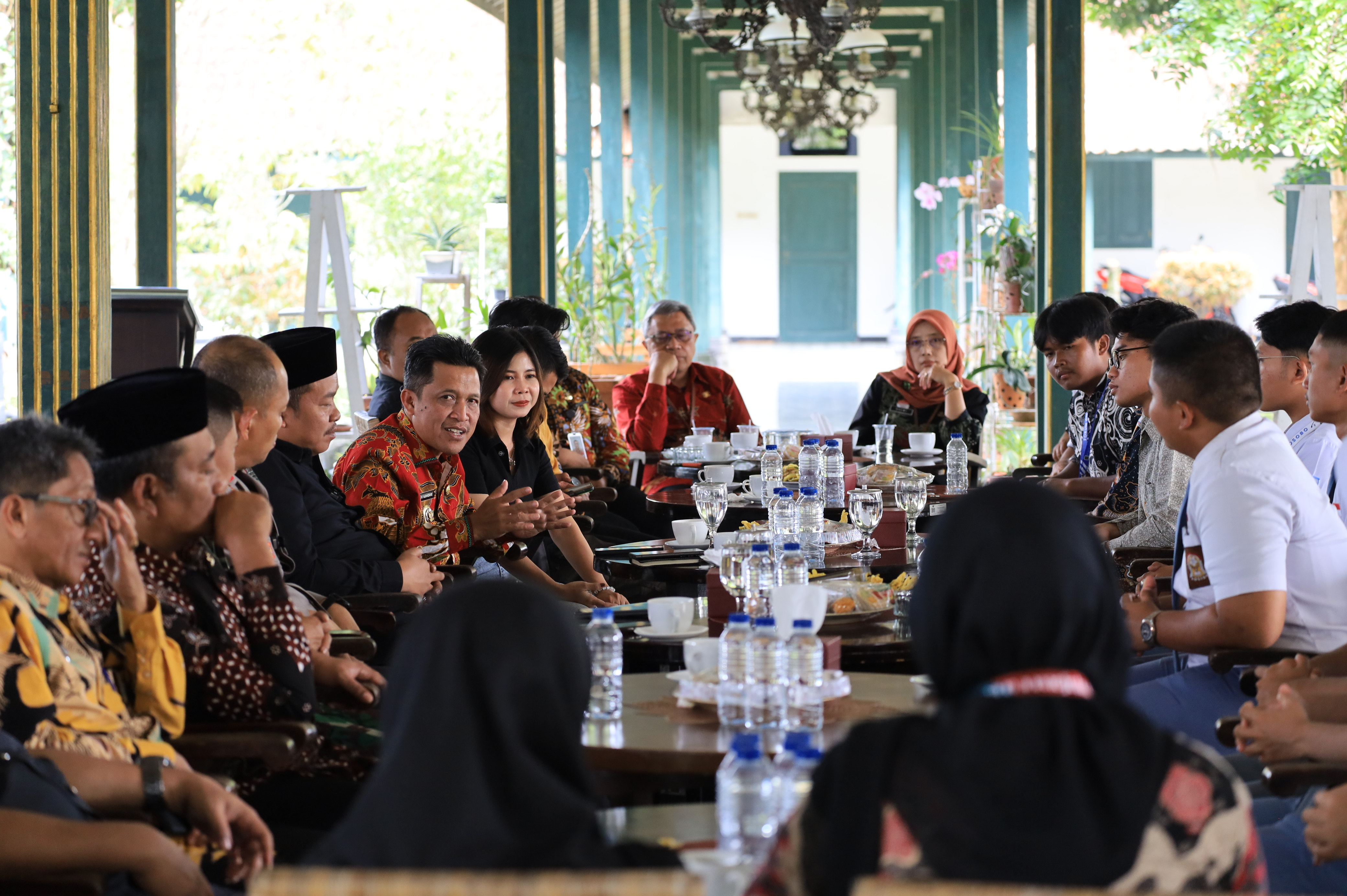 Diskusi publik lintas elemen masyarakat yang digelar Pemkab Wonosobo bersama forkompimda setempat menghadirkan berbagai elemen masyarakat beberapa waktu lalu (4/9/2025).