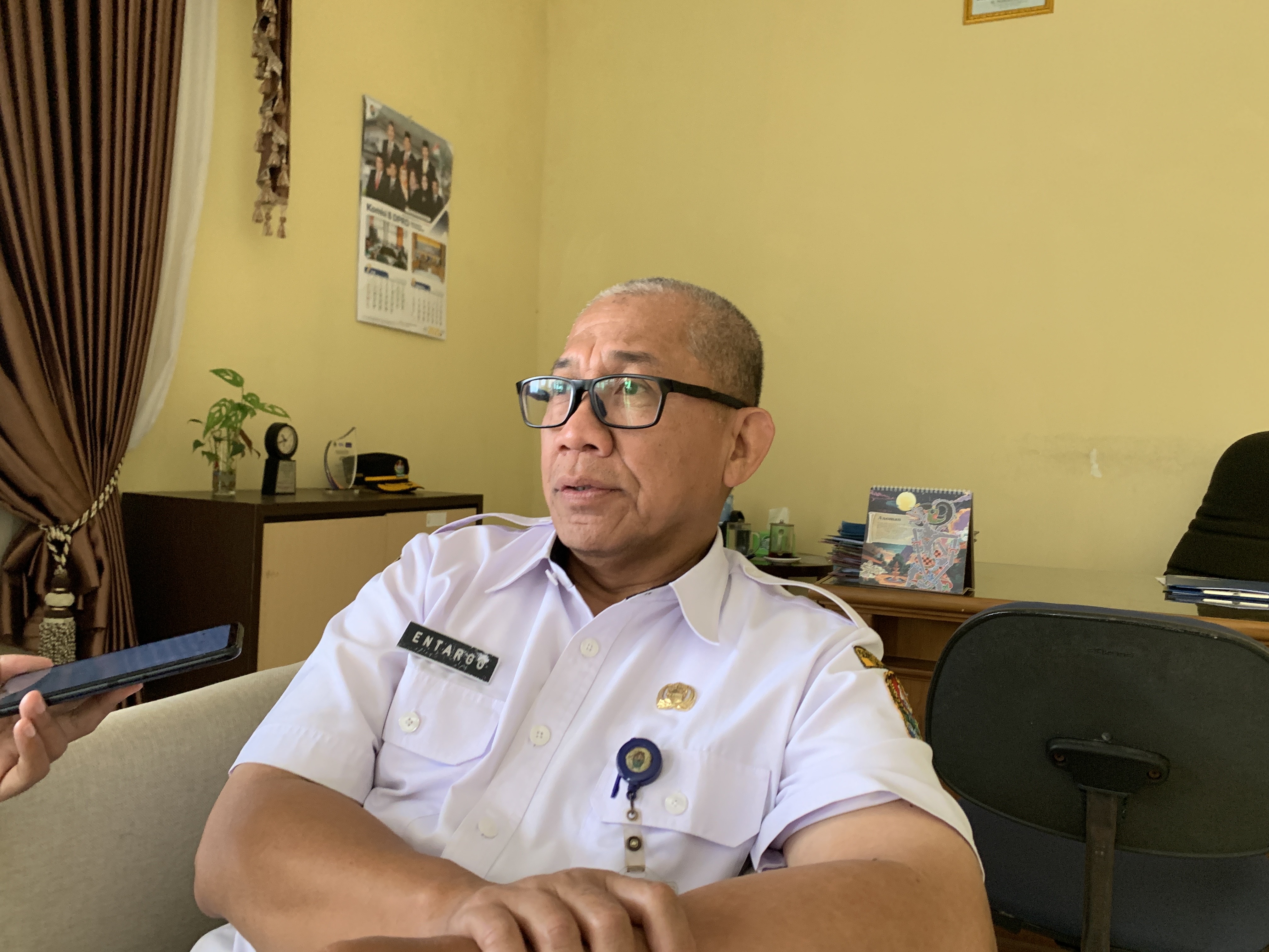 Kepala Dinkopdag Temanggung, Entargo Yutri Wardono.