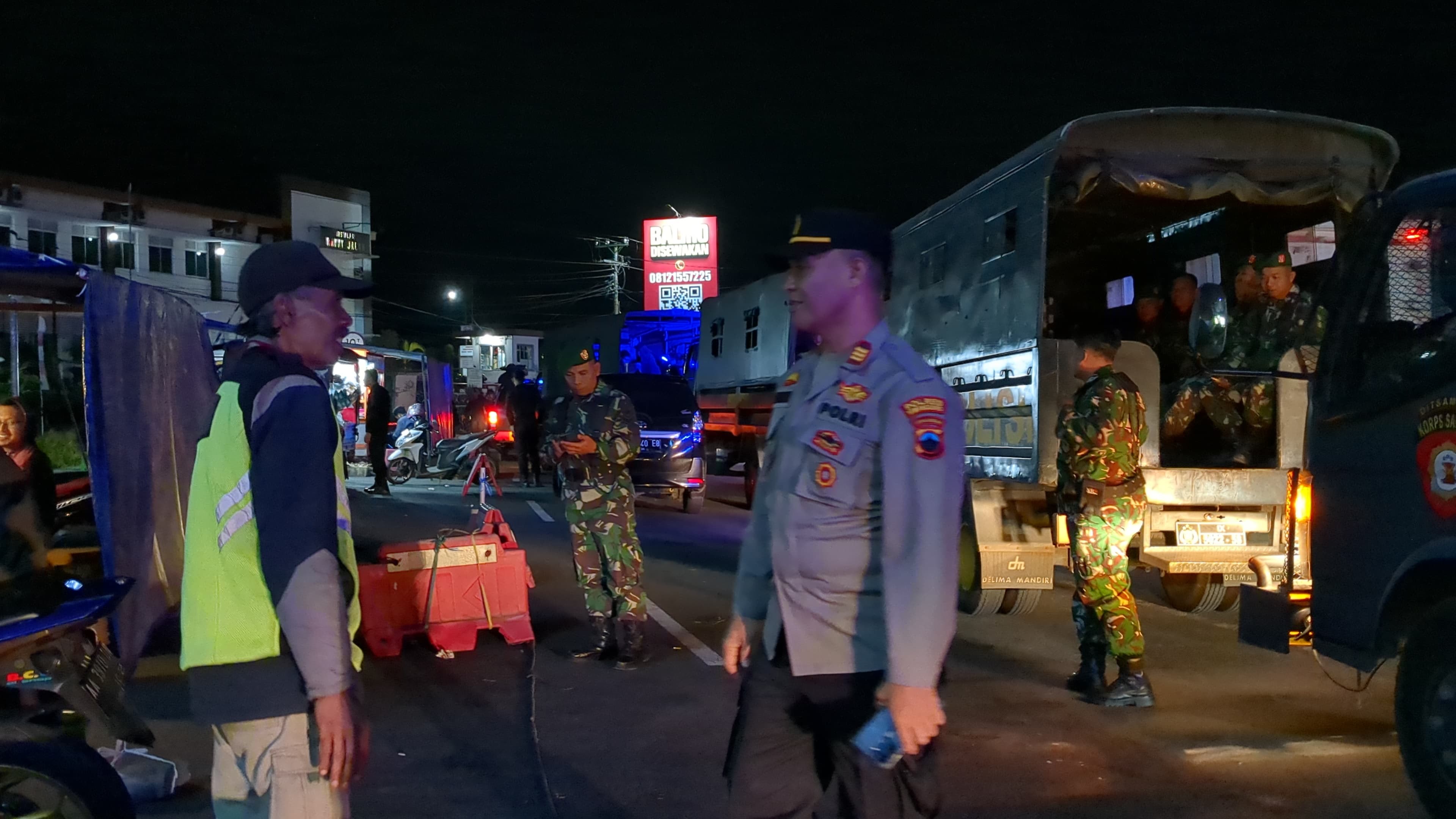 Polres Temanggung melakukan patroli skala besar untuk menjaga keamanan masyarakat.