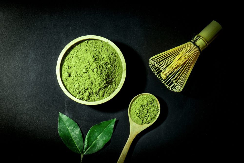 Bubuk matcha, teh hijau dari jepang