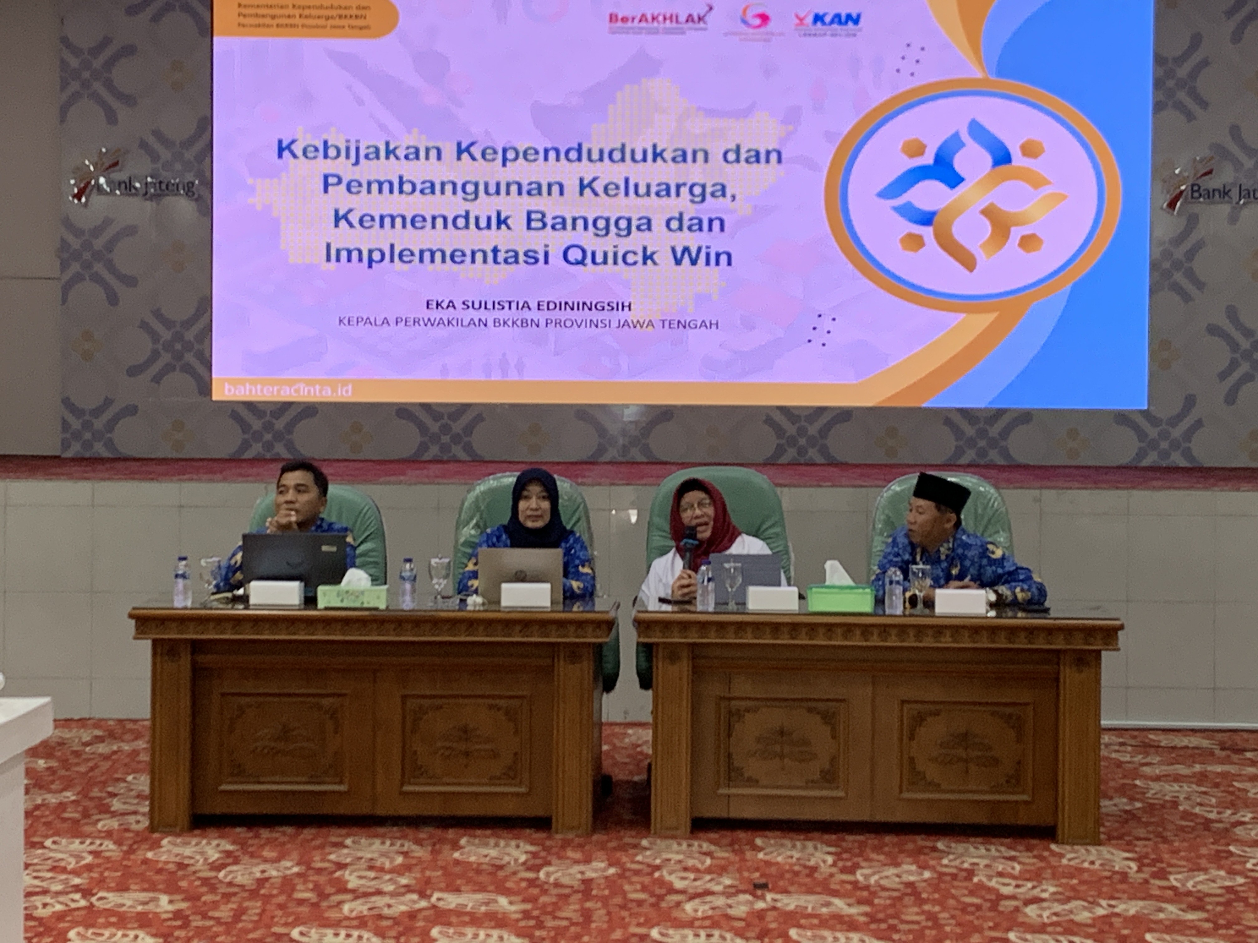 Sosialisasi program Quick Win di Graha Bhumi Phala, Rabu (17/9/2025).