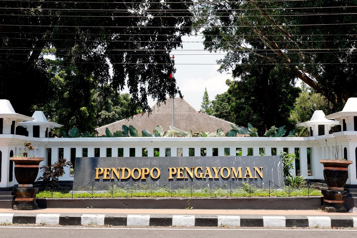 Pendopo Pengayoman yang bisa digunakan warga Temanggung untuk hajatan pernikahan secara gratis.