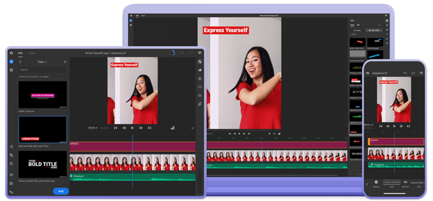 Aplikasi Adobe Premiere Rush