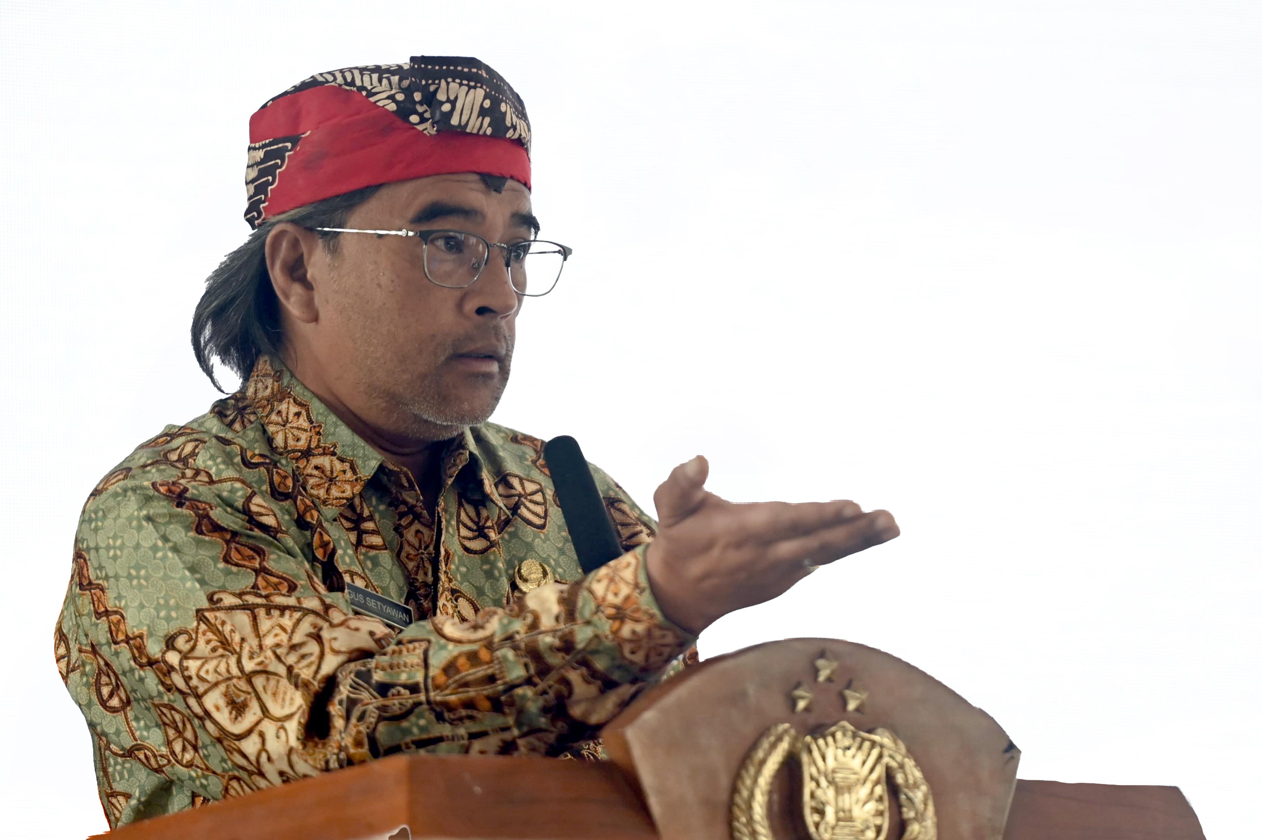 Bupati Temanggung Agus Setyawan.