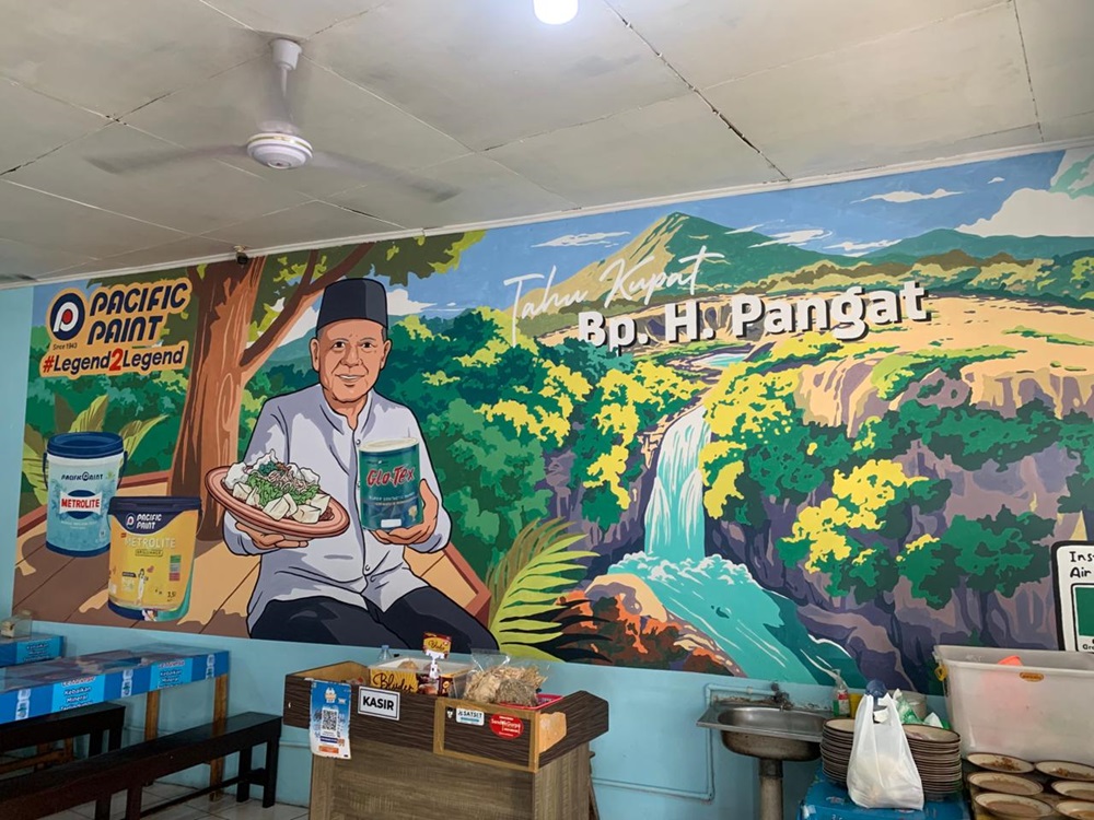 Warung Kupat tahu Pak Pangat cabang Jalan Panembahan Senopati