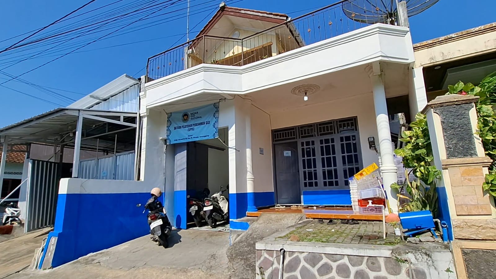 Dapur SPPG di Giyanti, Temanggung yang ditutup sementara oleh pemerintah.