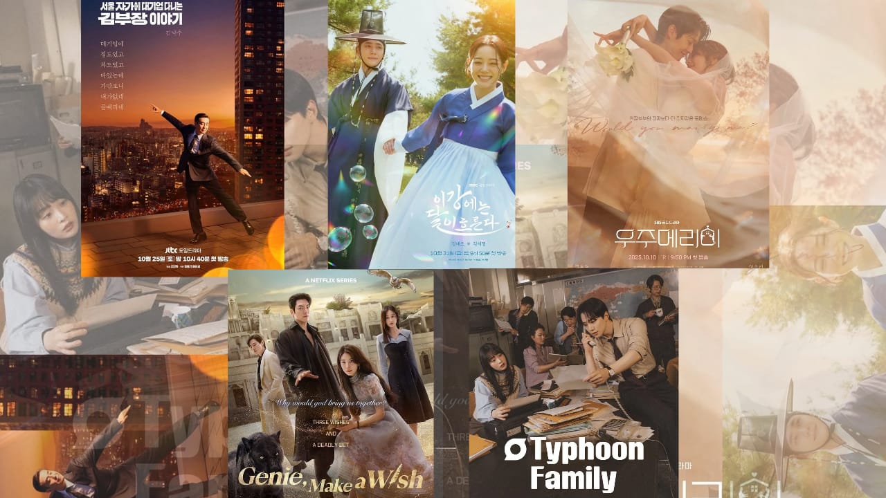 Kompilasi poster drama korea tayang Oktober 2025