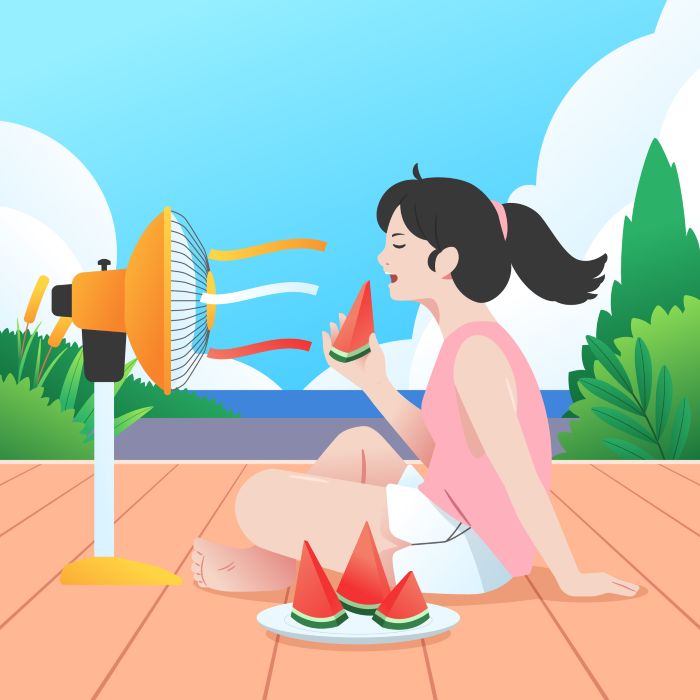 Tips menjaga tubuh tetap bugar di tengah cuaca panas