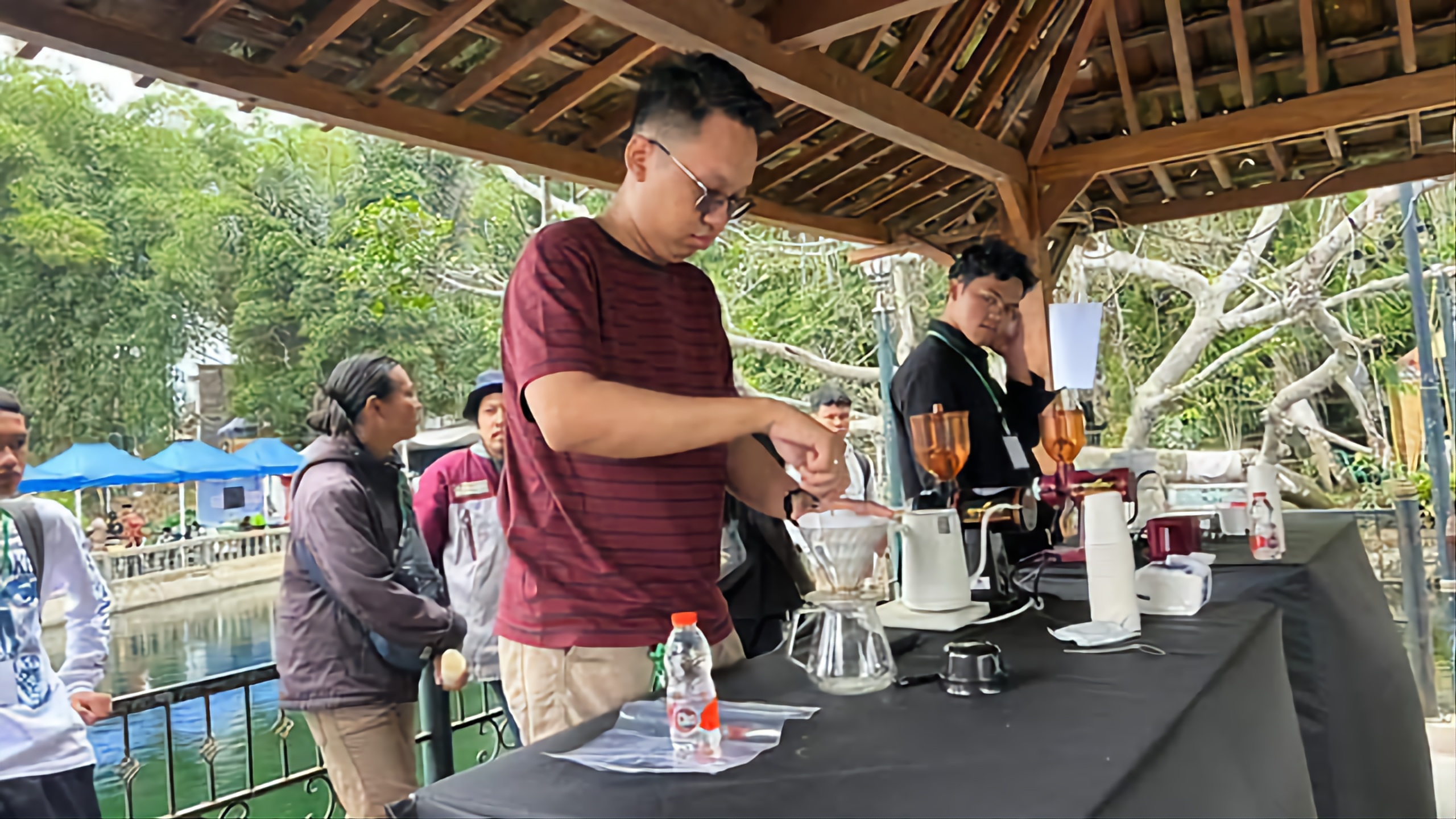 Banjarsari Expo yang digelar di kawasan wisata Sendang Sengon, Ngadirejo,  Temanggung, Sabtu (25/10/2025).
